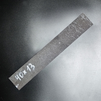 Заготовка для ножа из листовой стали 40х13 размеры: 250х40х6 мм.